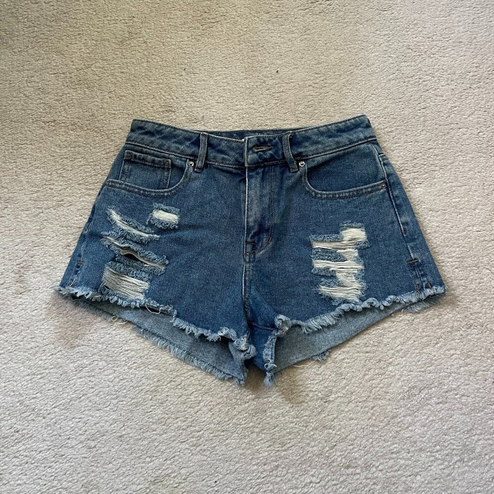 PacSun High Rise Festival Jean Shorts - Size 25